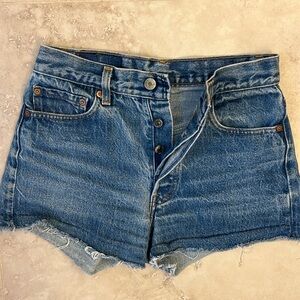 Vintage Levi High Waisted Shorts
